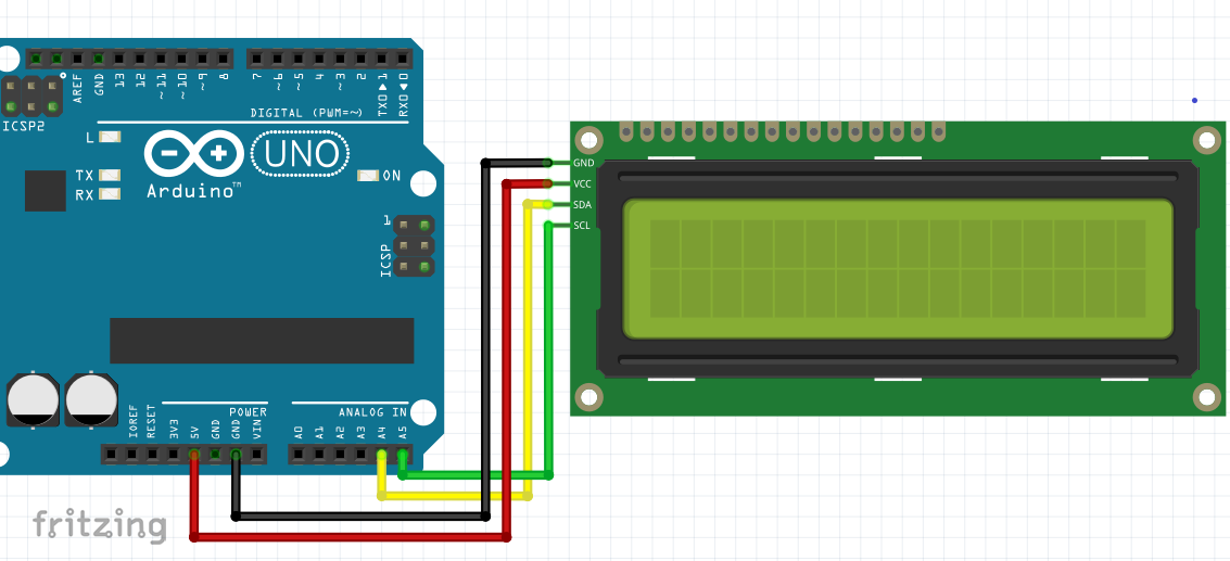 How To Use 16x2 I2C LCD With Arduino. - ProjectHub