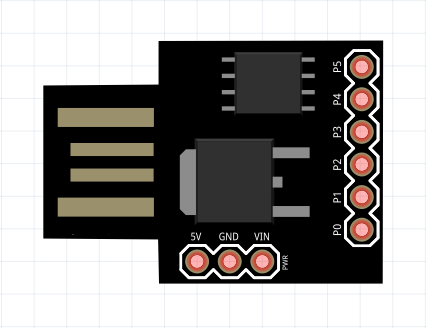 ATtiny85 development board