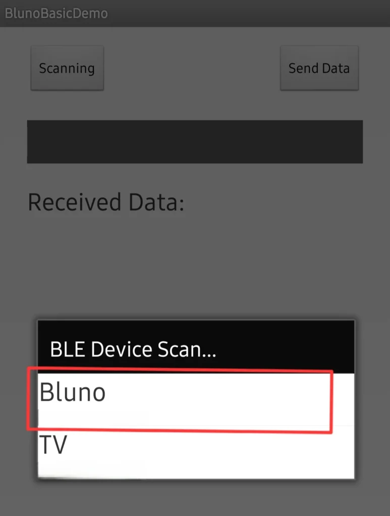 Bluno App for BLE